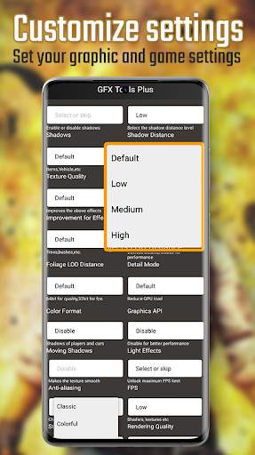 GFX Tool PRO for PUB-G : Boost FPS, No BAN - 1.1 स्क्रीनशॉट 4