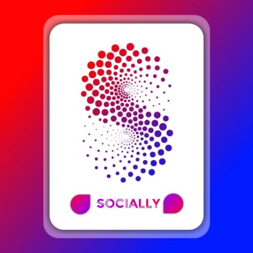 Socially The All In One Tone,Wallpaper Qoutes App icon