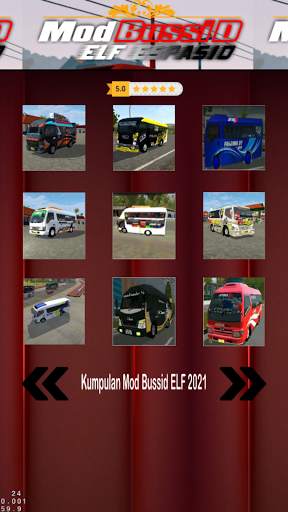 Mod Bussid ELF Espasio screenshot 3