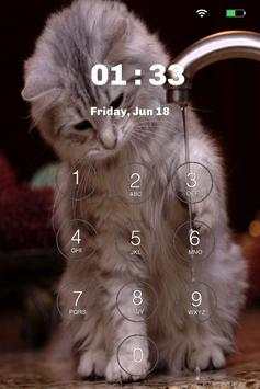 Cat Lock Screen скриншот 2