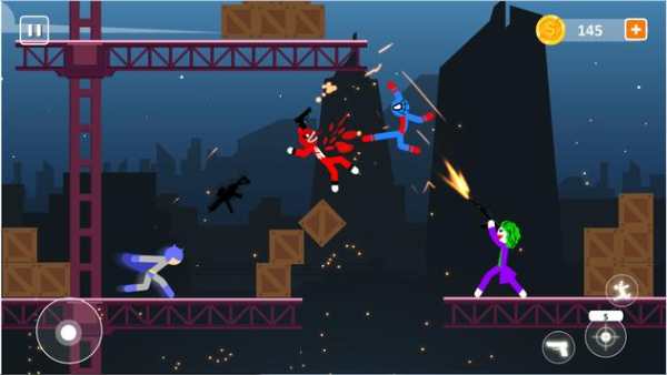 Spider Stick Fight - Stickman Heroes Fighting screenshot 1
