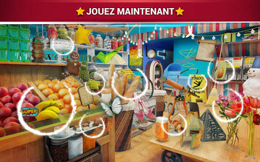 Objets Cachés Épicerie - Jeux en Français screenshot 4