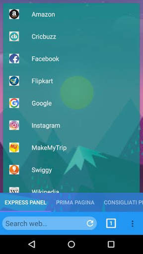 Kurm Browser screenshot 1