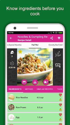 400  Noodles & Dumpling Recipes Offline, Foods screenshot 6