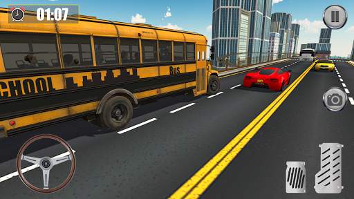 School Coach Bus Driver Game 2 تصوير الشاشة