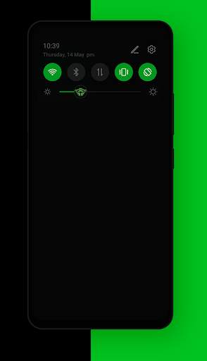 Phantom Dark Green EMUI 10 Theme screenshot 6