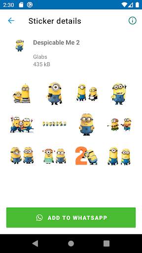 Hollywood Movie Stickers screenshot 4
