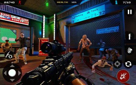 Captain Zombie America - Penembak Orang Pertama screenshot 2