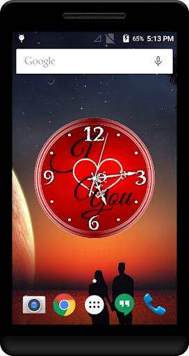 Love Clock Live Wallpaper screenshot 4