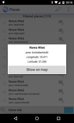 Meteo - meteo.pl reader screenshot 4