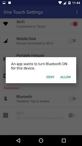 One Touch Settings screenshot 4