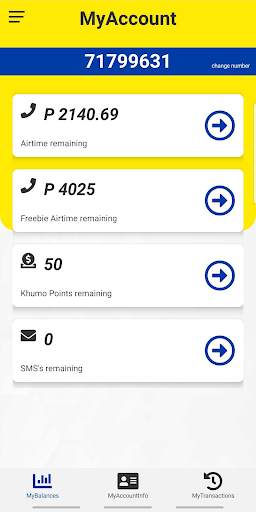 MascomOnline screenshot 2