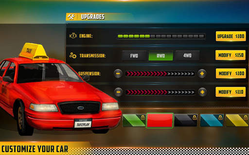 HQ Taxi Driving 3D screenshot 16