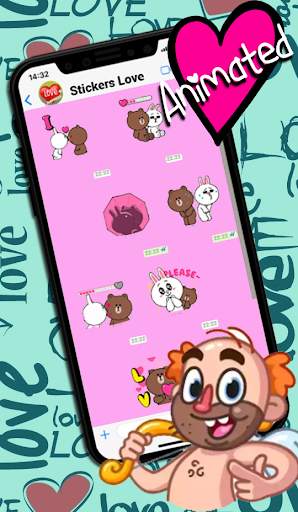 ❤️ Animated Love Stickers for WhatsApp ❤️ screenshot 4