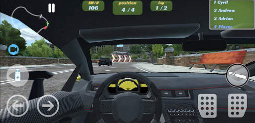 City driving in car racing screenshot 5