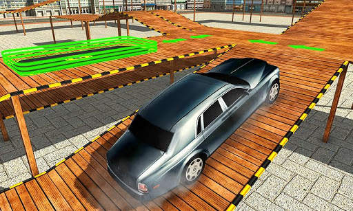 Real Classic Car Stunt Parking screenshot 4