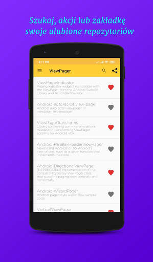 Android baz, w GitHub-700   repozytorium screenshot 2