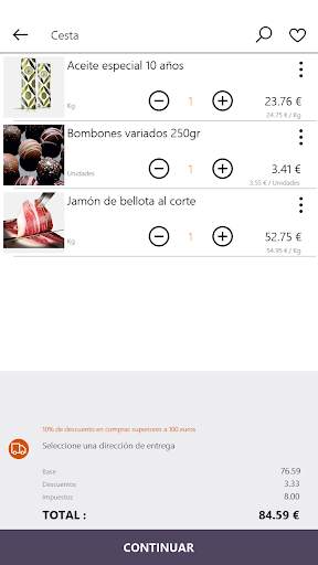 ShopApp screenshot 2