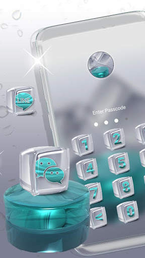 Crystal Cube Launcher Theme скриншот 4