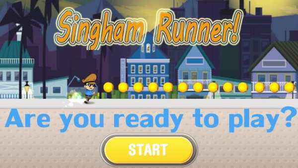 Little Singham Runner! screenshot 1