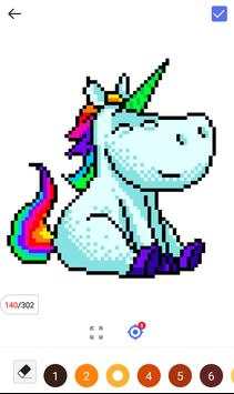 Unicorn Panda - Color By Number screenshot 8