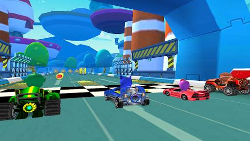 Masks Heroes: Kart Racing 3D screenshot 2