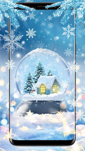 Snowflake Live Wallpaper screenshot 1