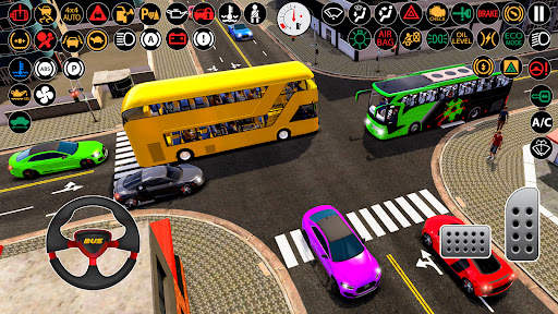 Coach Bus Driver- Bus Games 3d 4 تصوير الشاشة