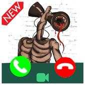 Call Siren Head  video call   chat (Simulation)‏ 1.0