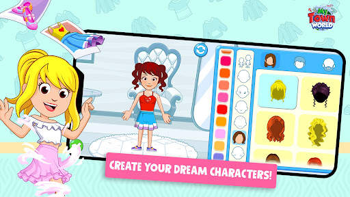 My Town World - Mega Doll City screenshot 1