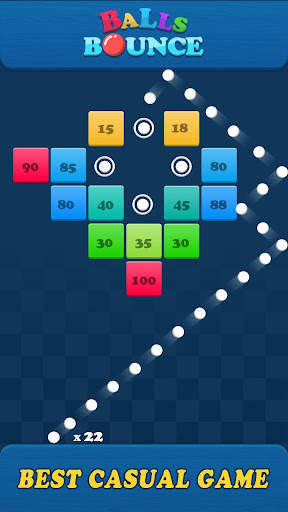 Balls Bounce:Bricks Crasher screenshot 1