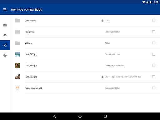 IONOS HiDrive screenshot 11