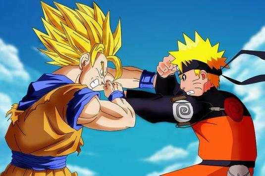 Goku VS Naruto Wallpaper screenshot 2