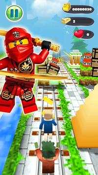 Subway Block Surfers: Endless Runner Kids Game 3D screenshot 4