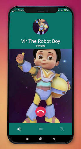 Vir The Robot Boy Fake Call screenshot 3