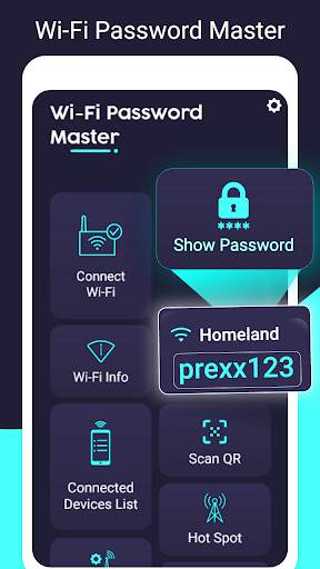 Wifi password Show: Wifi Key QR Scan Viewer screenshot 1
