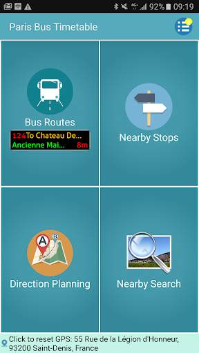 Paris Bus screenshot 1