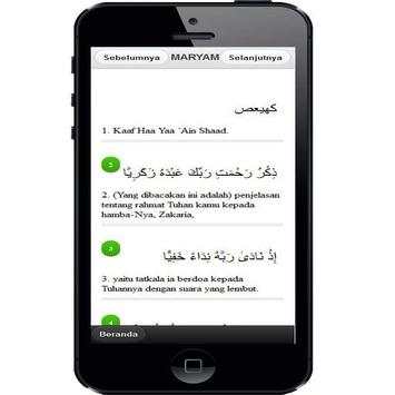 Al Quran dan Terjemahan Lite screenshot 2