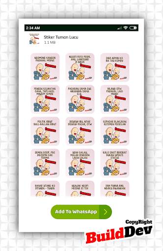 Kumpulan Stiker WA Keren 2021 WAStickerApps screenshot 10