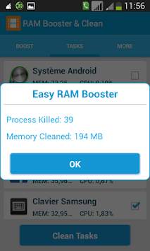 RAM Booster & Clean screenshot 5