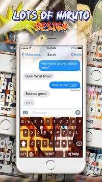 New Keyboard for Naruto 2018 screenshot 3