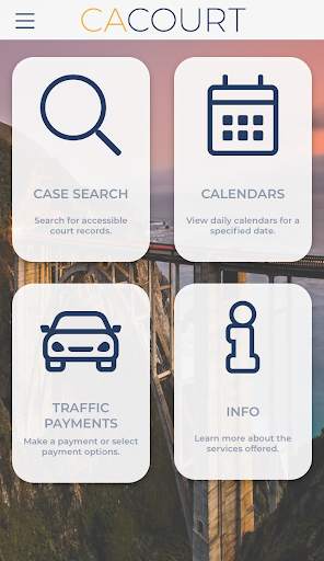 California Court Access App screenshot 1