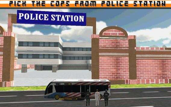 Police Bus Prisoner Transport screenshot 7