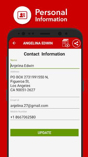 Curriculum vitae app CV Maker screenshot 2