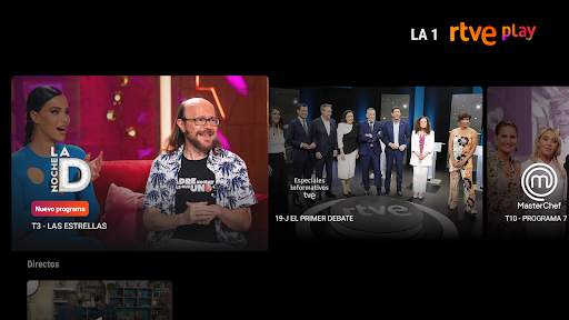 RTVE Play Android TV screenshot 1