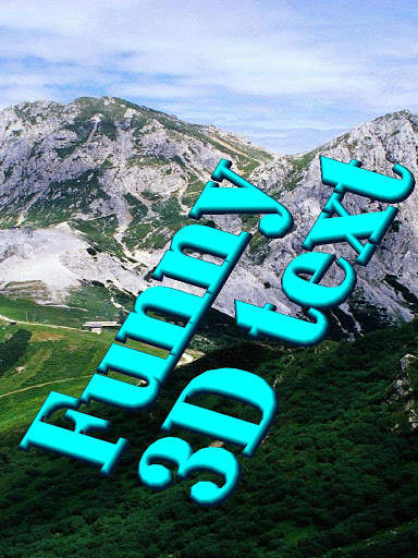 3D Text @ Logo screenshot 6