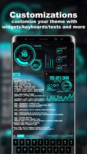 Hi-Tech Launcher screenshot 4
