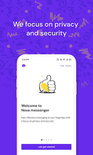 Nova Chat Messenger screenshot 1