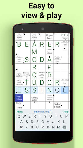 Clean Crosswords – free Crossword Puzzles screenshot 5