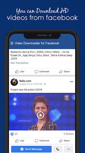 Video Downloader for Facebook screenshot 2